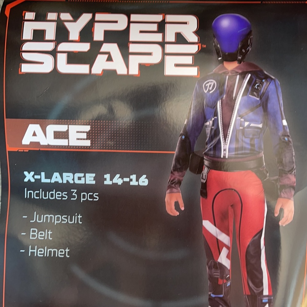 Hyper Scape Ace Children’s Costume! New!
